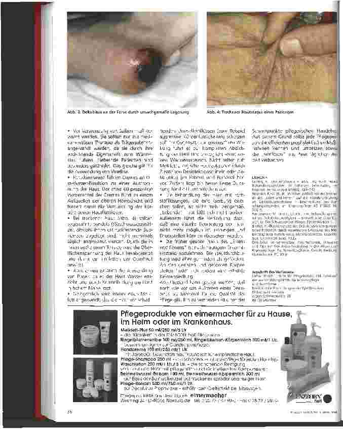 Vorschauseite 3: Entstehung eines Dekubitus und überflüssige Maßnahmen zur Prophylaxe