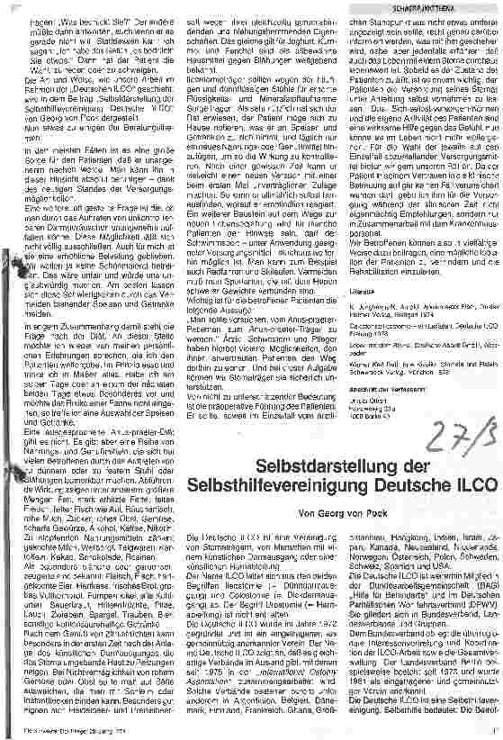 Vorschauseite 2: Beratung und Betreuung durch Stomaträger