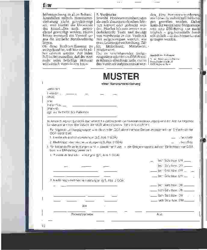 Vorschauseite 3: Privatliquidation: Wie müssen Honorarvereinbarungen aussehen?