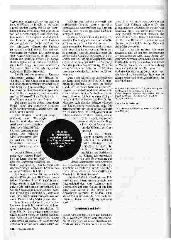 Vorschauseite 3: Morbus-Crohn-Erkrankte in der Endoskopie