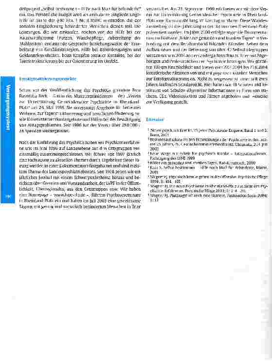 Vorschauseite 3: Was hat die Enquete Rheinland-Pfalz gebracht?