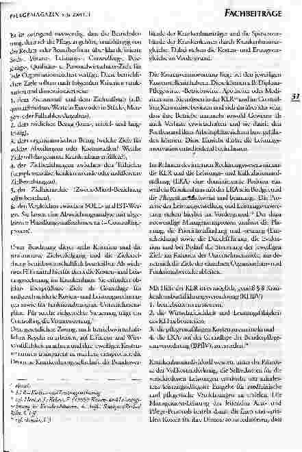 Vorschauseite 6: Der Beitrag der Betriebswirtschaftslehre für das Pflegemanagement