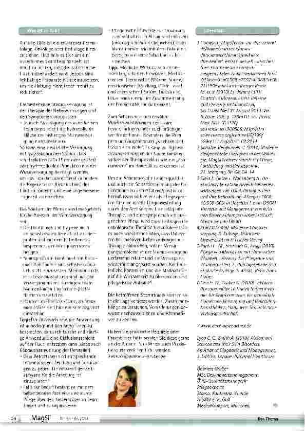 Vorschauseite 3: Kutane Nebenwirkungenparastomale Hautveränderungen unter modernen zielgerichteten Therapien in der Onkologie
