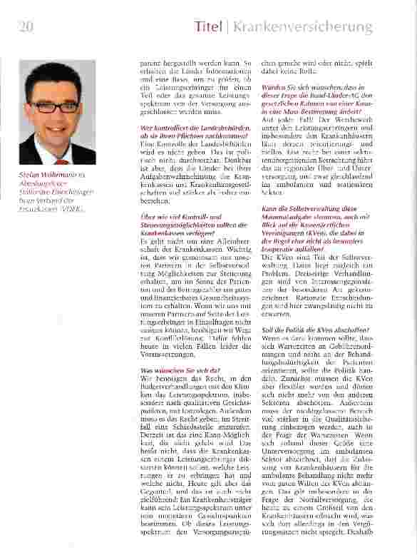 Vorschauseite 2: Transparenz statt Kontrolle
