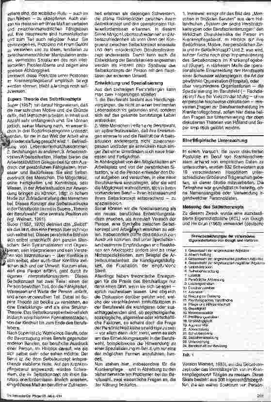 Vorschauseite 5: Die Rolle der Persönlichkeit in Berufswahl und Spezialisierung aufgezeichnet am Beispiel des Krankenpflegeberufes