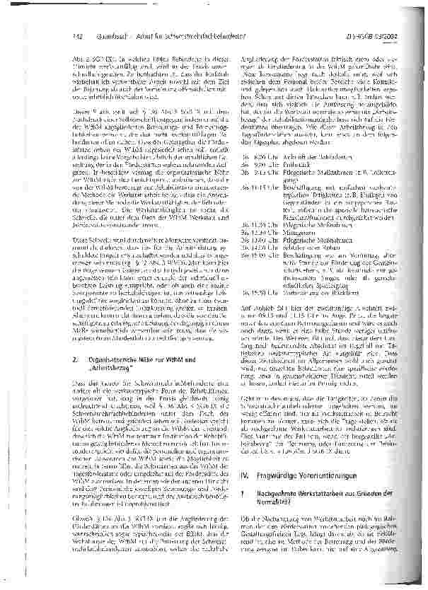 Vorschauseite 3: Arbeit für Schwerstmehrfachbehinderte?