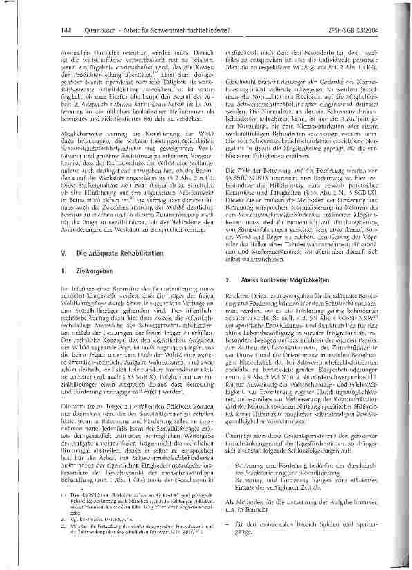 Vorschauseite 5: Arbeit für Schwerstmehrfachbehinderte?