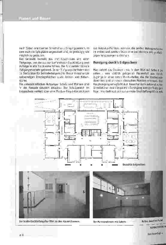 Vorschauseite 3: Eine moderne Architektur unterstützt das Betreuungskonzept