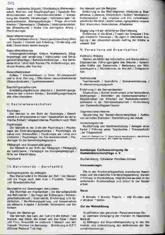 Vorschauseite 2: Die Gemeindekrankenpflege heute Fachkrankenschwester/Pfleger für Gemeindekrankenpflege