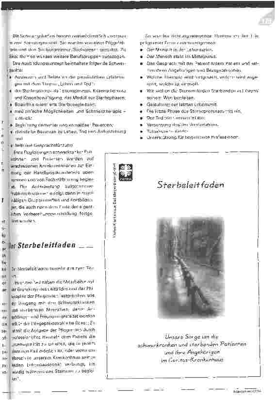 Vorschauseite 3: Mensch sein - bis zuletzt