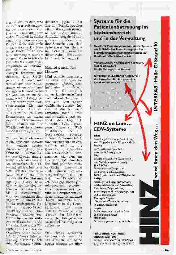 Vorschauseite 2: Deutsche Krankenschwester in Projekten von Ärzte ohne Grenzen