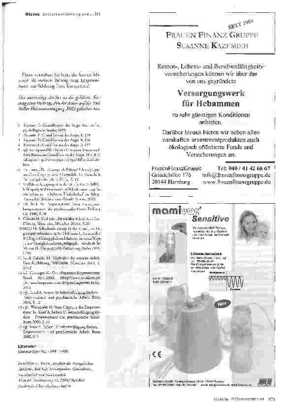 Vorschauseite 4: Autonomie der Schwangeren und Kompetenz der Hebammen (2)