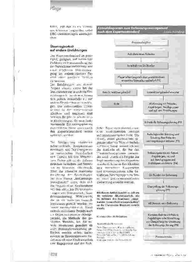 Vorschauseite 5: Versorgungskontinuität sichern. Implementierung eines pflegerischen Entlassungsmanagements, Teil 2