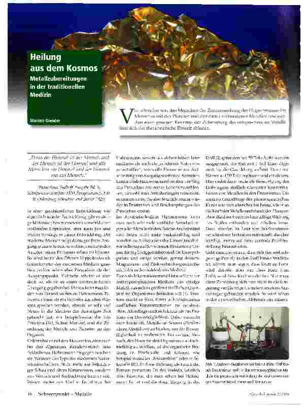 Vorschauseite 1: Heilung aus dem Kosmos