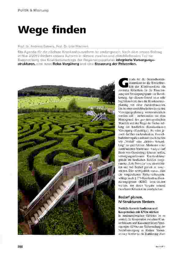 Vorschauseite 1: Wege finden