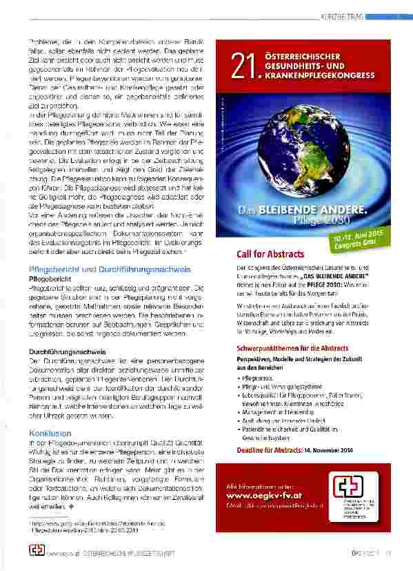 Vorschauseite 2: „Die richtige Dokumentation -Tipps/Checkliste