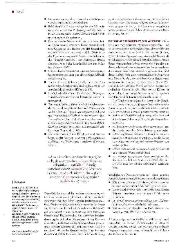 Vorschauseite 3: Die inneren Quellen der Weisheit im Alter