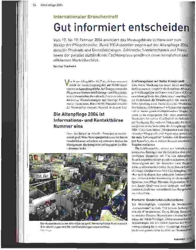 Vorschauseite 1: Gut informiert entscheiden