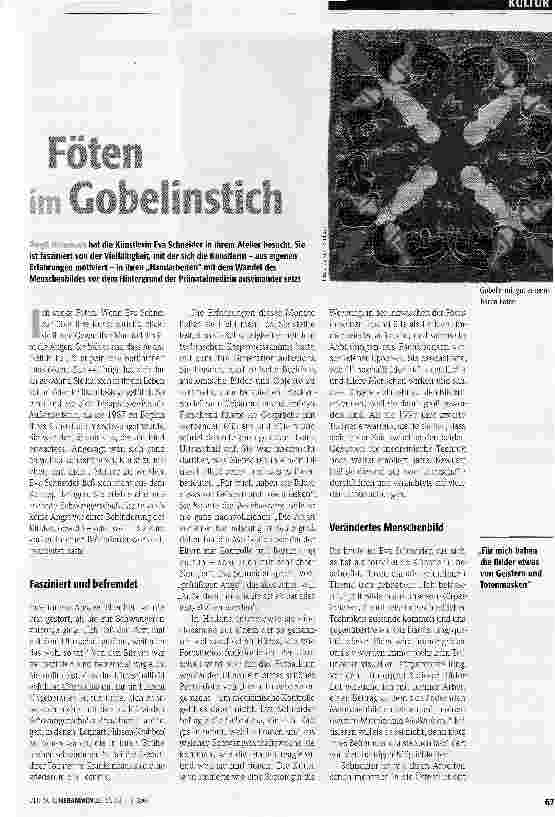 Vorschauseite 1: Föten im Gobelinstich