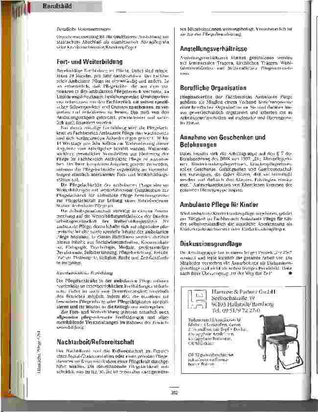 Vorschauseite 4: Der Weg ist das Ziel Neues Berufsbild für die ambulante Pfege
