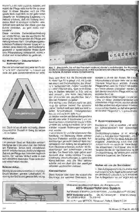 Vorschauseite 3: Druckstellen - Drucknekrosen - Decubituserkrankung, Gefährliche Komplikationen beim immobilen Patienten 3. Teil (Schluß)