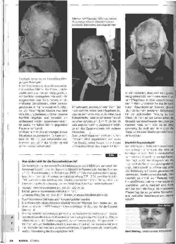 Vorschauseite 3: Männerfreundschaften Ich kann sie an einer Hand abzählen