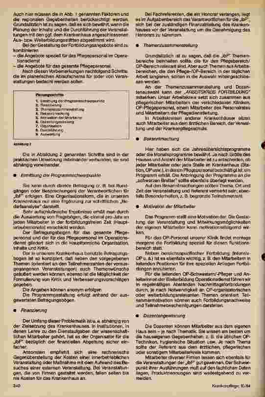 Vorschauseite 2: Innerbetriebliche Fortbildung - Möglichkeiten, Planung, Organisation Durchführung