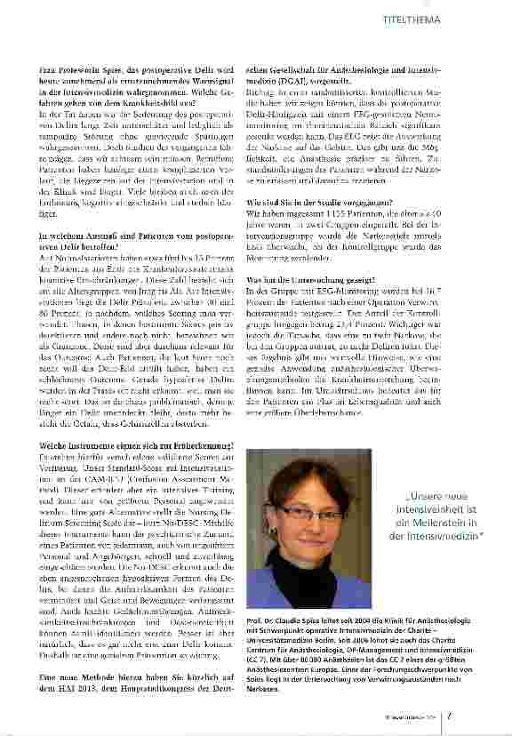 Vorschauseite 2: Der Patient muss sich wohlfühlen