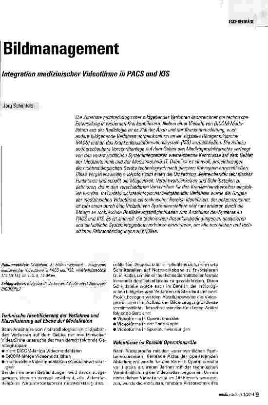 Vorschauseite 1: Bildmanagement