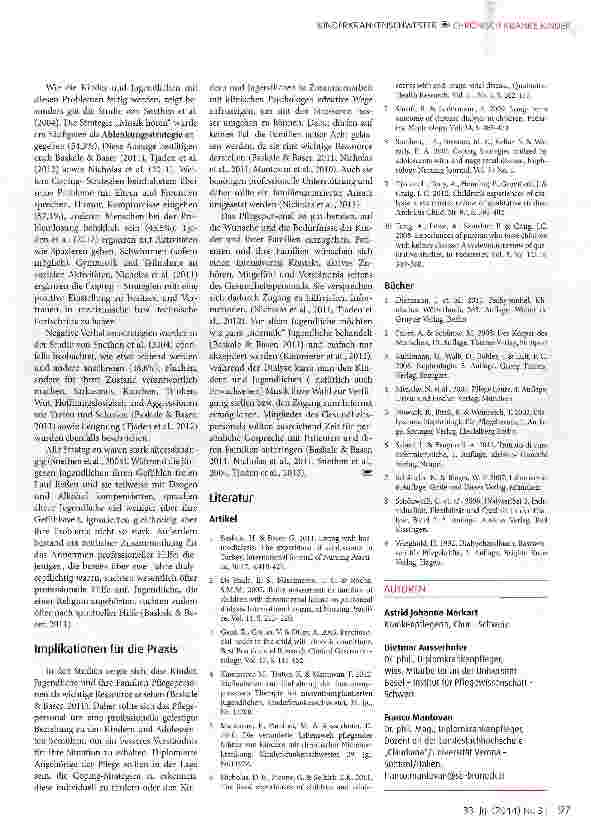 Vorschauseite 4: Psychische Belastungen und Coping-Strategien von niereninsuffizienten Kindern und Jugendlichen unter Nierenersatztherapie