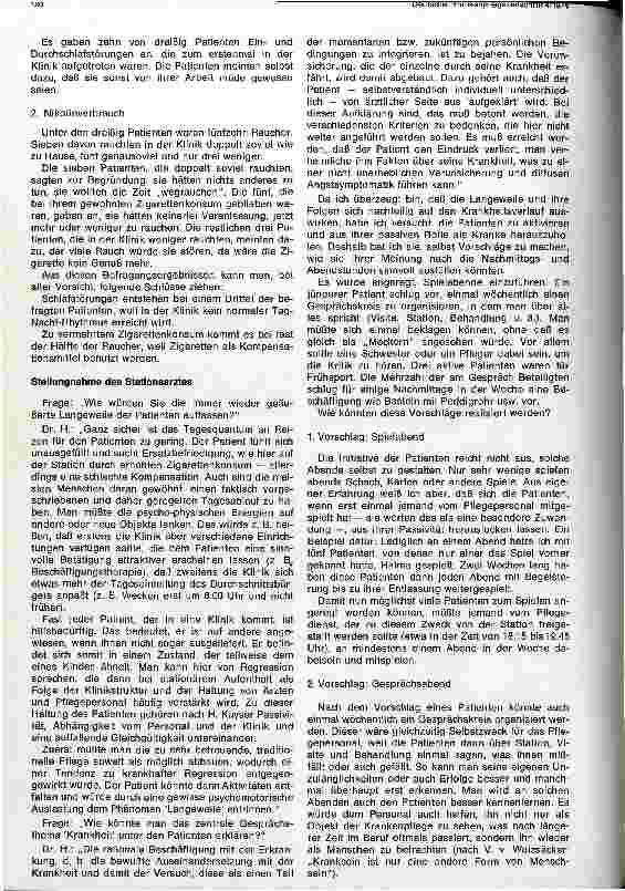Vorschauseite 3: Untersuchungen zum Tagesablauf und Vorschläge zur Aktivierung von Patienten am Beispiel einer neurologischen Station