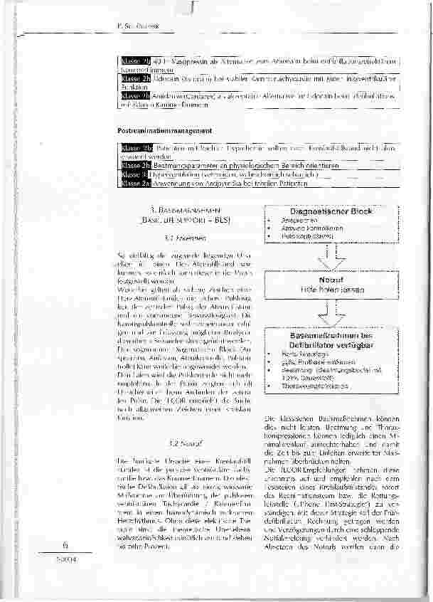 Vorschauseite 5: DIE KARDIOPULMONALE REANIMATION IN DER KLINIK