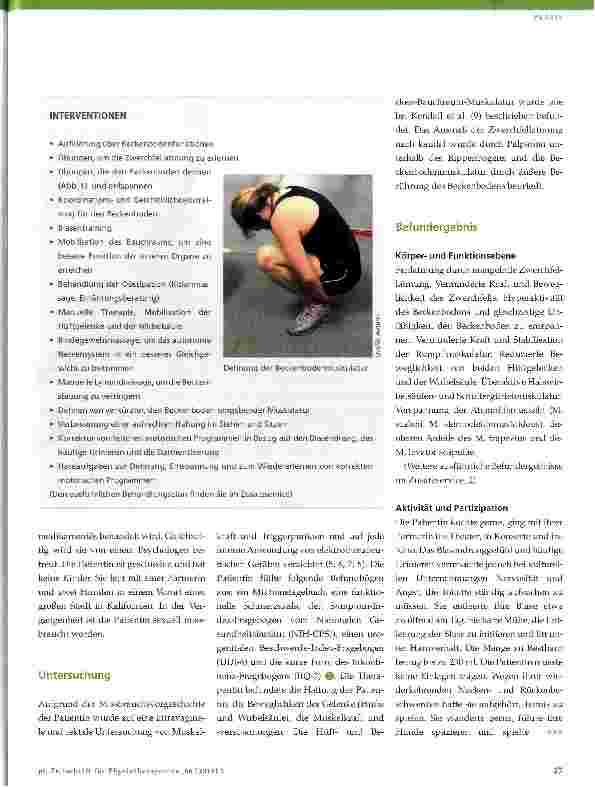 Vorschauseite 2: Zervikalsyndrom und multiple Beckenbodendysfunktionen