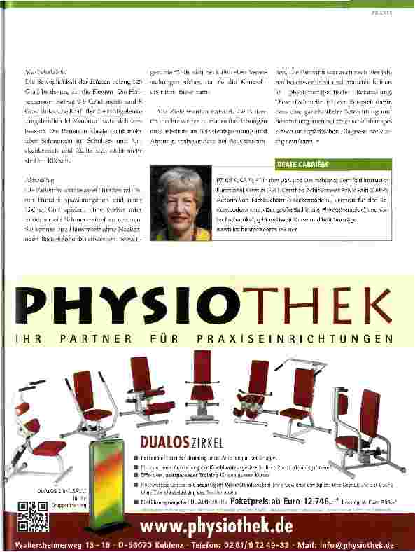 Vorschauseite 4: Zervikalsyndrom und multiple Beckenbodendysfunktionen
