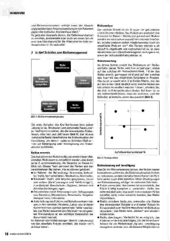 Vorschauseite 2: Risikomanagement im Krankenhaus