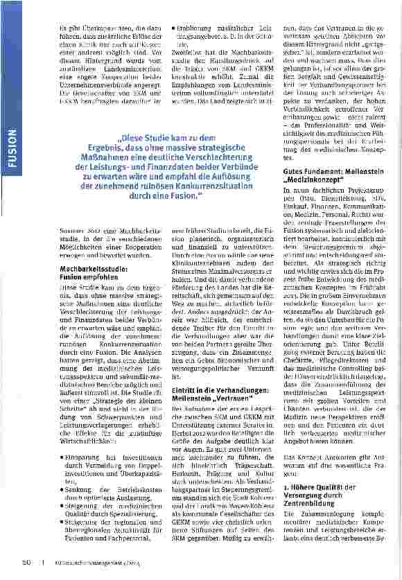 Vorschauseite 2: Fusion mit Modellcharakter