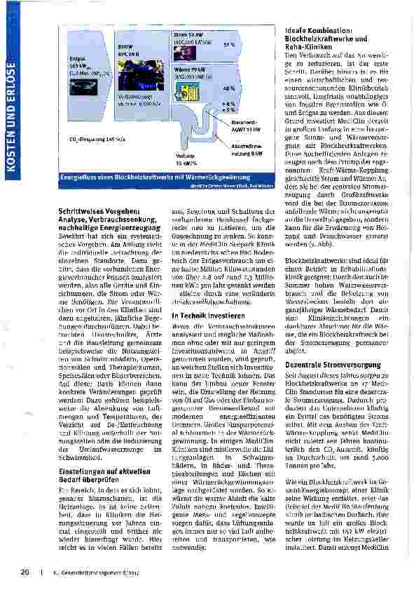 Vorschauseite 2: Strom und Wärme hausgemacht