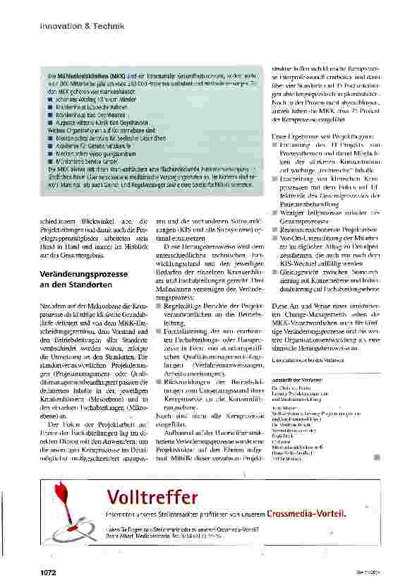 Vorschauseite 3: Vom Wechsel zum Wandel