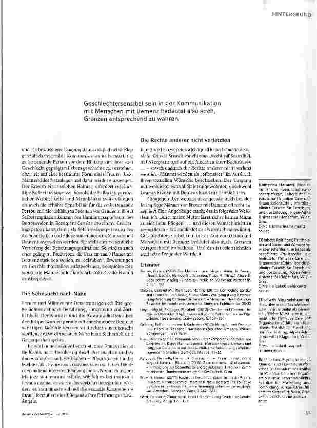 Vorschauseite 2: Eine Frage der Würde