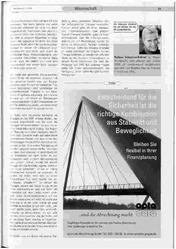 Vorschauseite 4: Delfintherapie bei Dolphin Human Therapy, Key Largo, USA