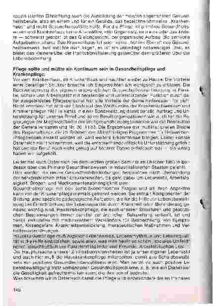 Vorschauseite 3: Extramurale Gesundheitsdienste - Alternative zum Krankenhaus