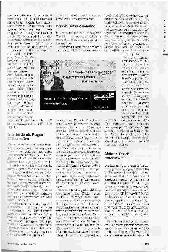 Vorschauseite 2: Mangel des Systems