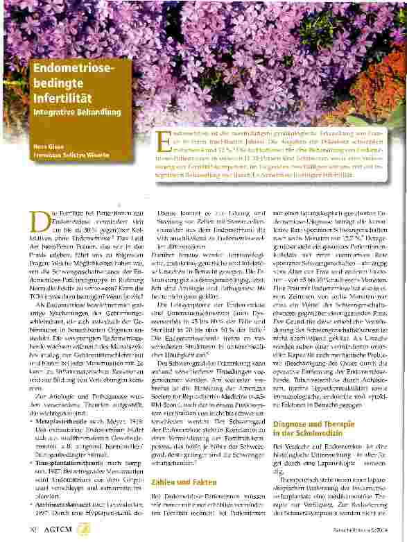 Vorschauseite 1: Endometriose-bedingte Infertilität