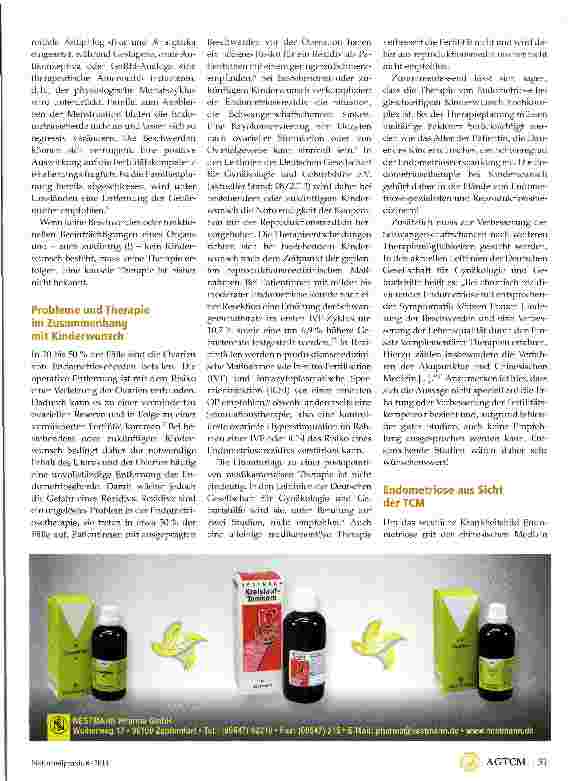 Vorschauseite 2: Endometriose-bedingte Infertilität