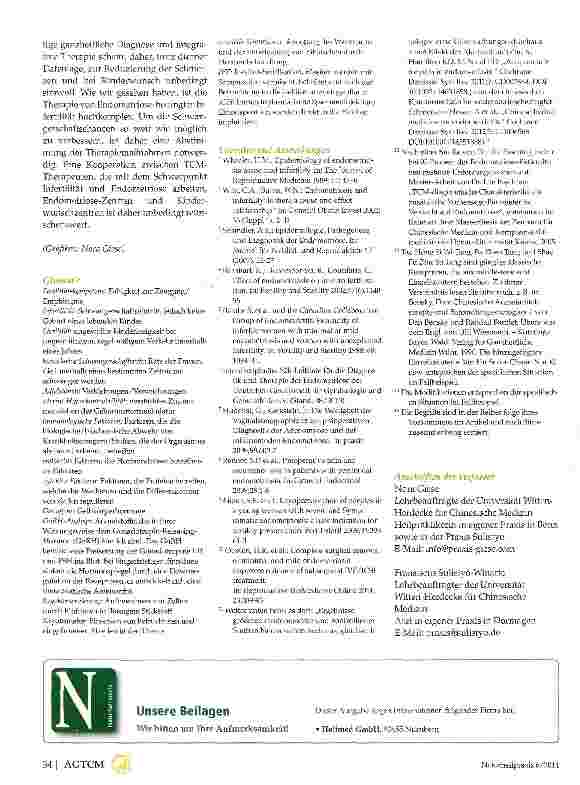Vorschauseite 5: Endometriose-bedingte Infertilität