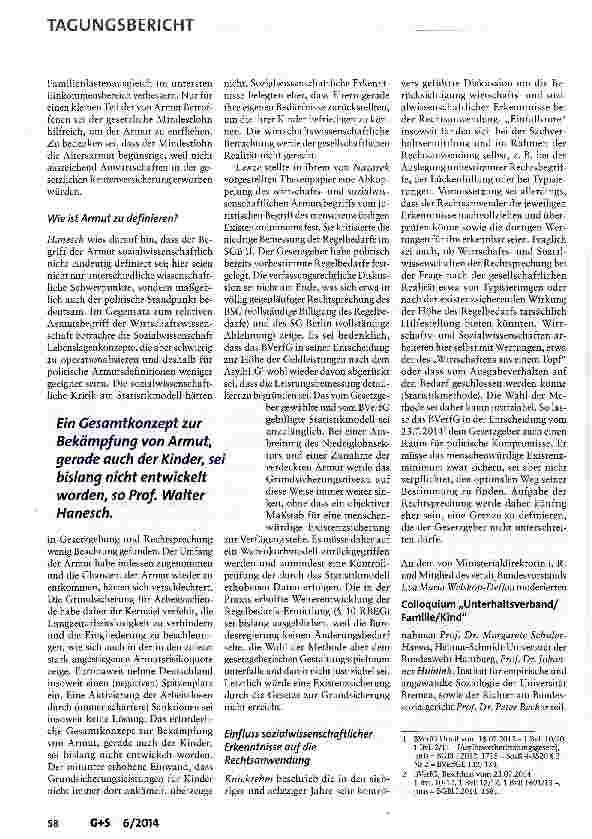 Vorschauseite 5: Die 46. Richterwoche - „Grundlagen und Herausforderungen des Sozialstaats - Denkschrift 60 Jahre Bundessozialgericht