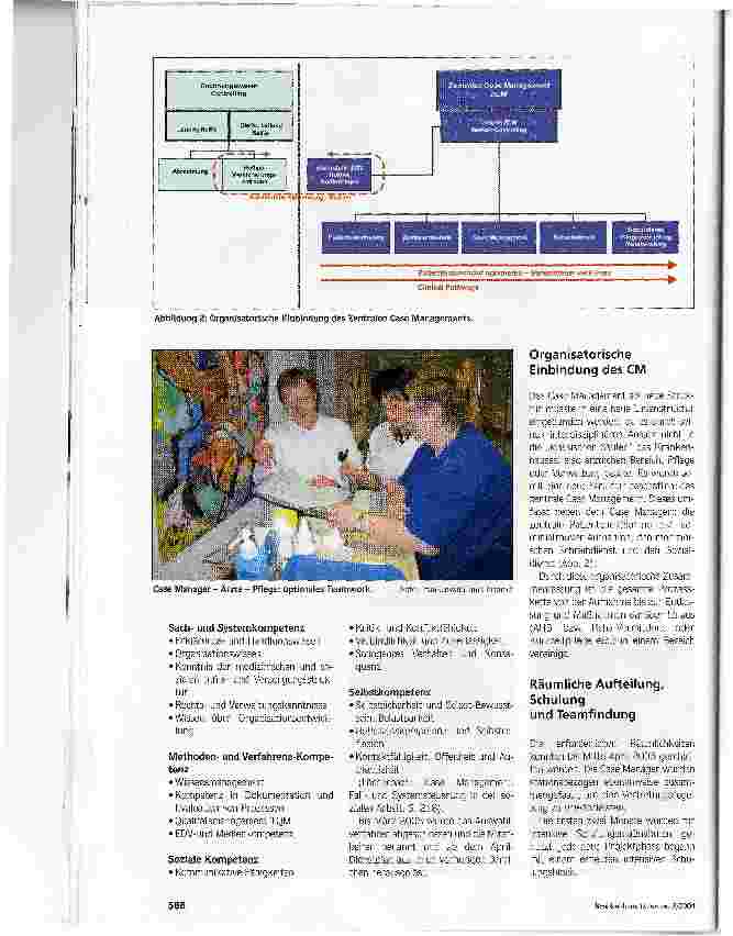 Vorschauseite 3: Das Ziel: Komplette SystemsteuerungErfahrungen der Frankenwaldklinik Kronach mit Case Management