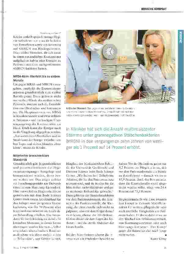 Vorschauseite 3: Im Kampf gegen die Erreger