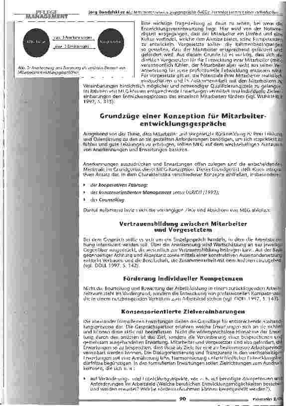 Vorschauseite 5: Mitarbeiterentwicklungsgespräche (MEG) Zentrales Element einer individuellen Personalentwicklung