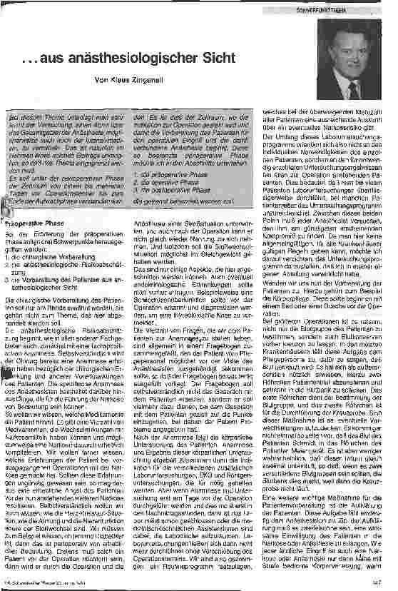 Vorschauseite 2: Perioperative Pflege und Betreuung